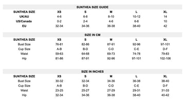 SUNTHEA size guide